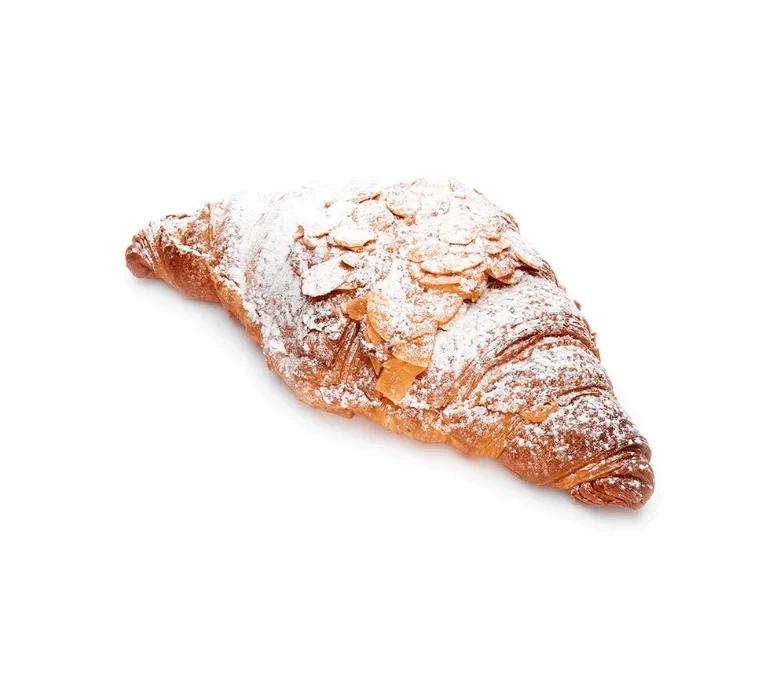Круассан с миндальной начинкой, посыпан миндалем
