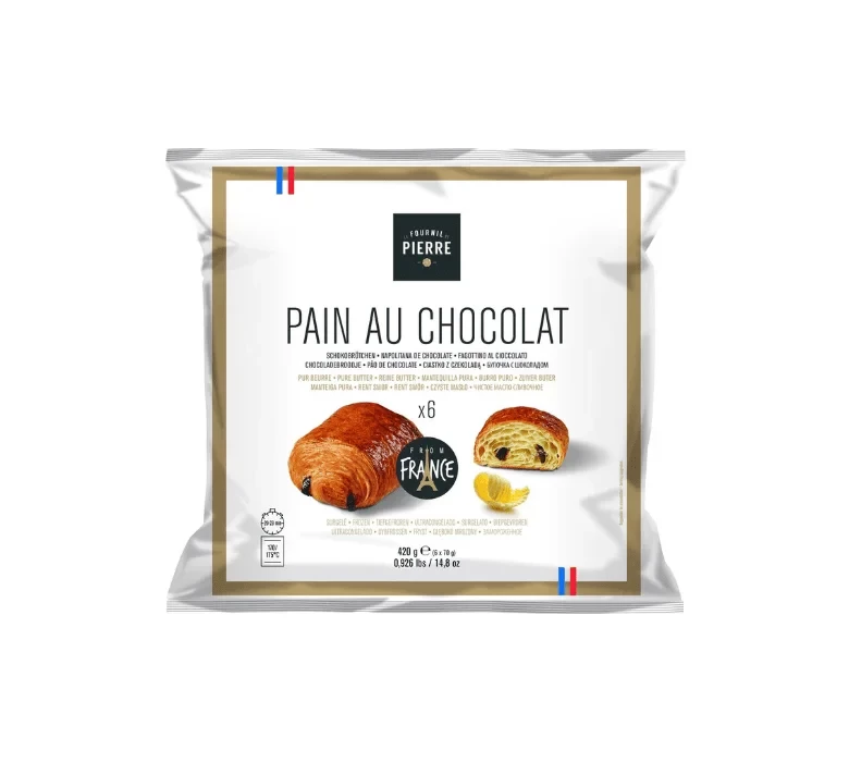 Слойка с шоколадом на сливочном масле, Fournil de Pierre